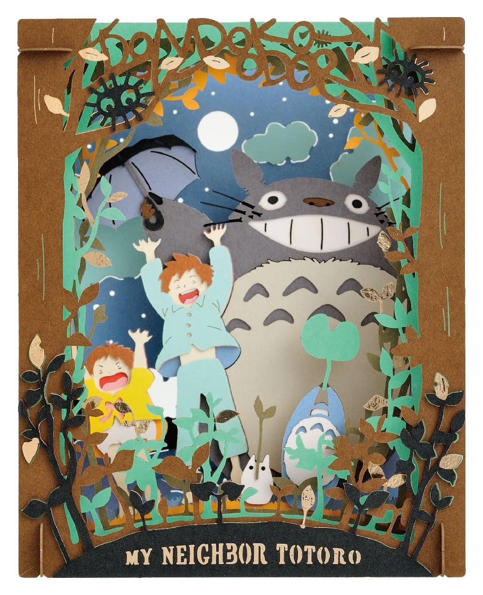 Ensky Paper Theatre Studio Ghibli Tonari no Totoro Dance Model Kit