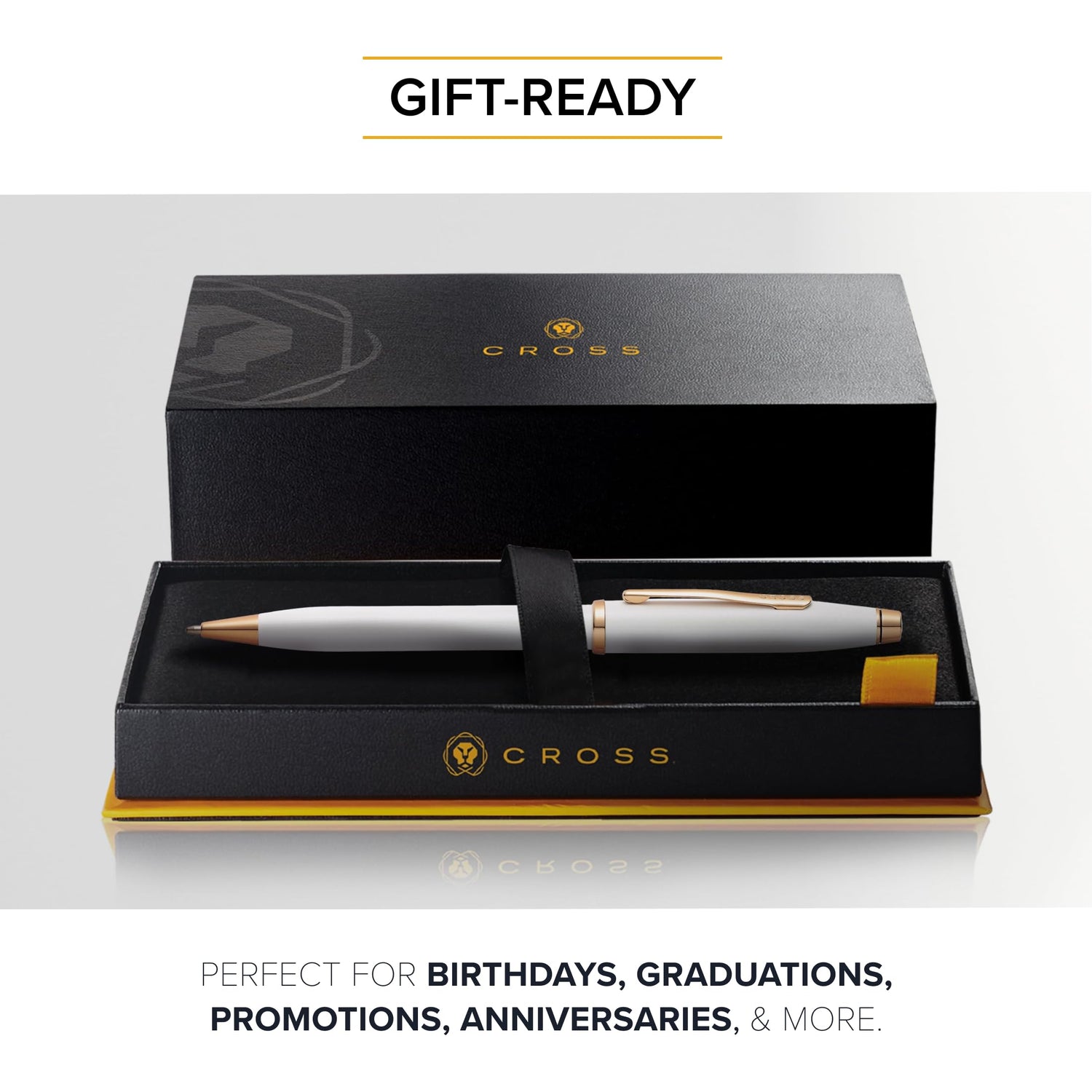 Cross Century II Pearl White Premium Gift Box Luxury Ballpoint Pen