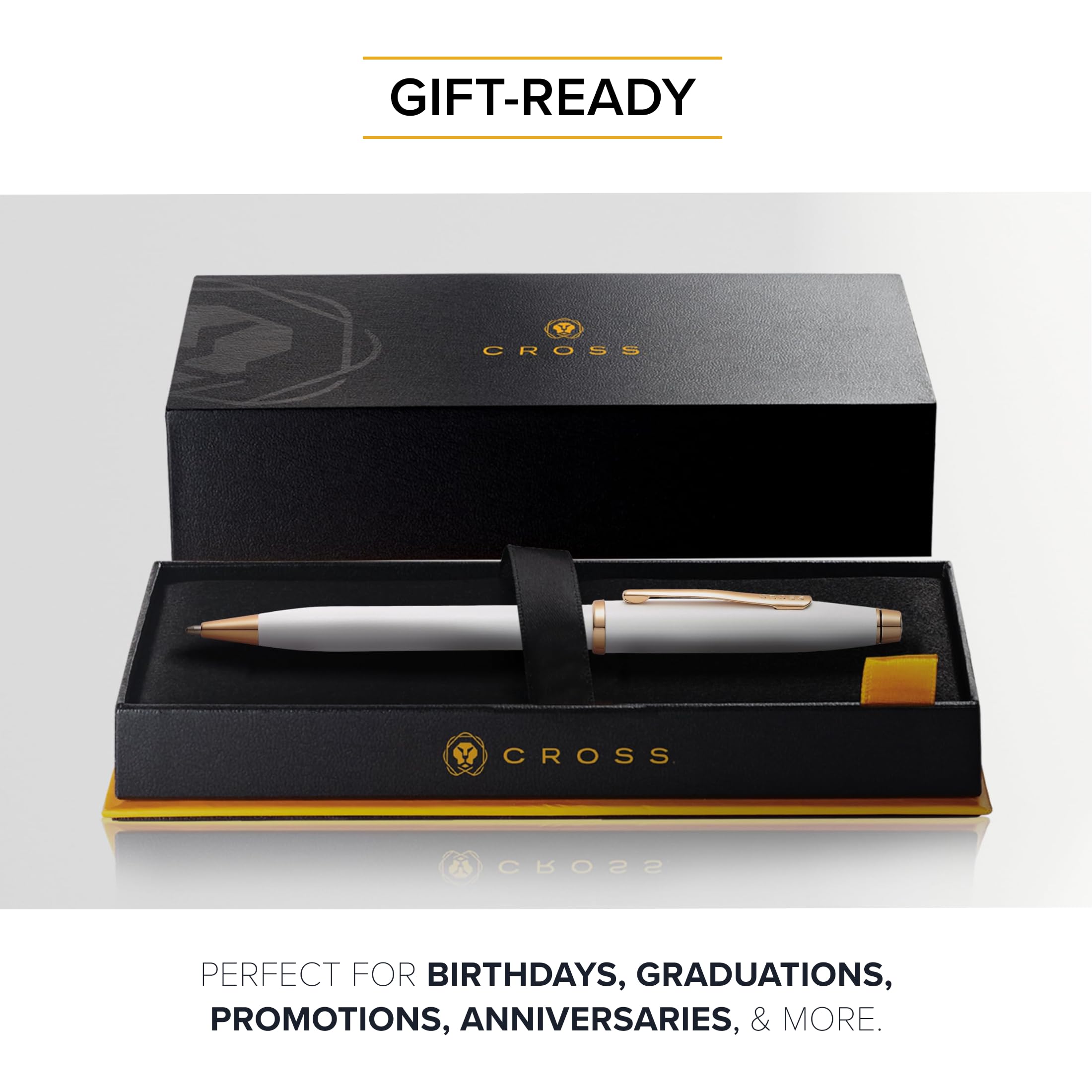 Cross Century II Pearl White Premium Gift Box Luxury Ballpoint Pen