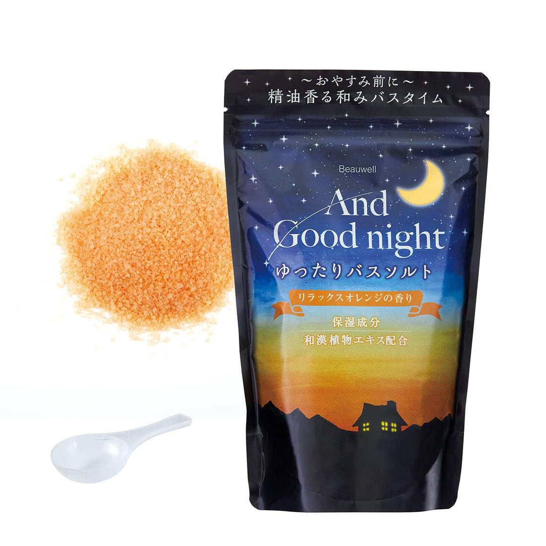 And Goodnight Bath Salt with Citrus and Woody Aroma 560g