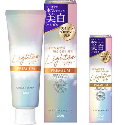 Lightee Premium Whitening Toothpaste with Citrus Mint Flavor 100g