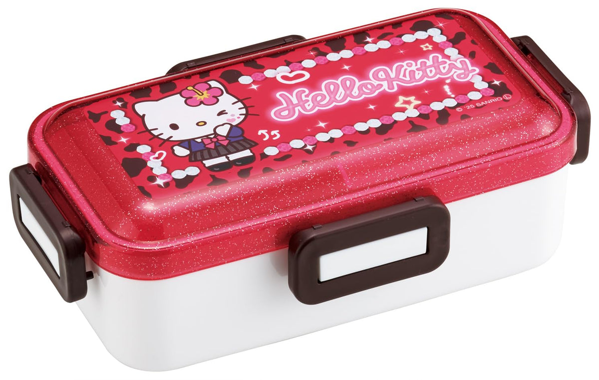 Skater Bento Box with Hello Kitty Design 530ml for School Use