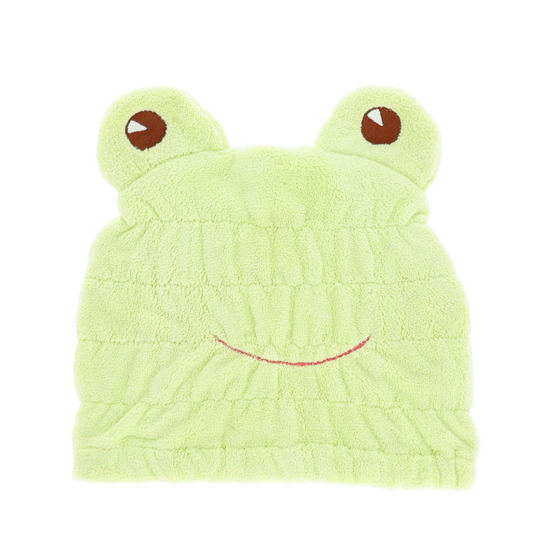 Marushin Kids Swimming Towel Cap with Frog Design for Quick Drying