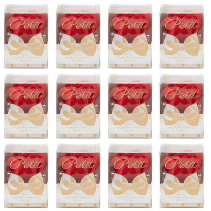 Q-FLA Bath Soak Soap Flower Set for Gifts Red 12pcs