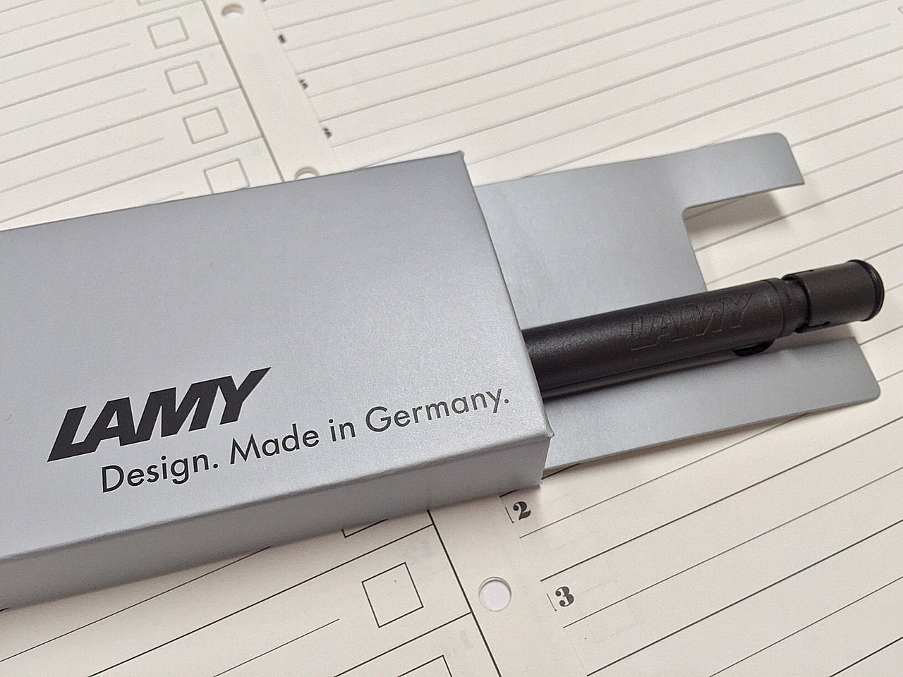 LAMY Safari Black Mechanical Pencil 0.5mm for Smooth Writing