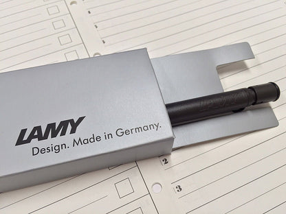 LAMY Safari Black Mechanical Pencil 0.5mm for Smooth Writing