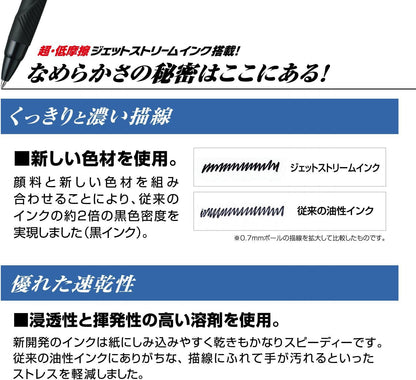 Mitsubishi Pencil Multi-Function Pen Jetstream 4&amp;1 Slate Gray