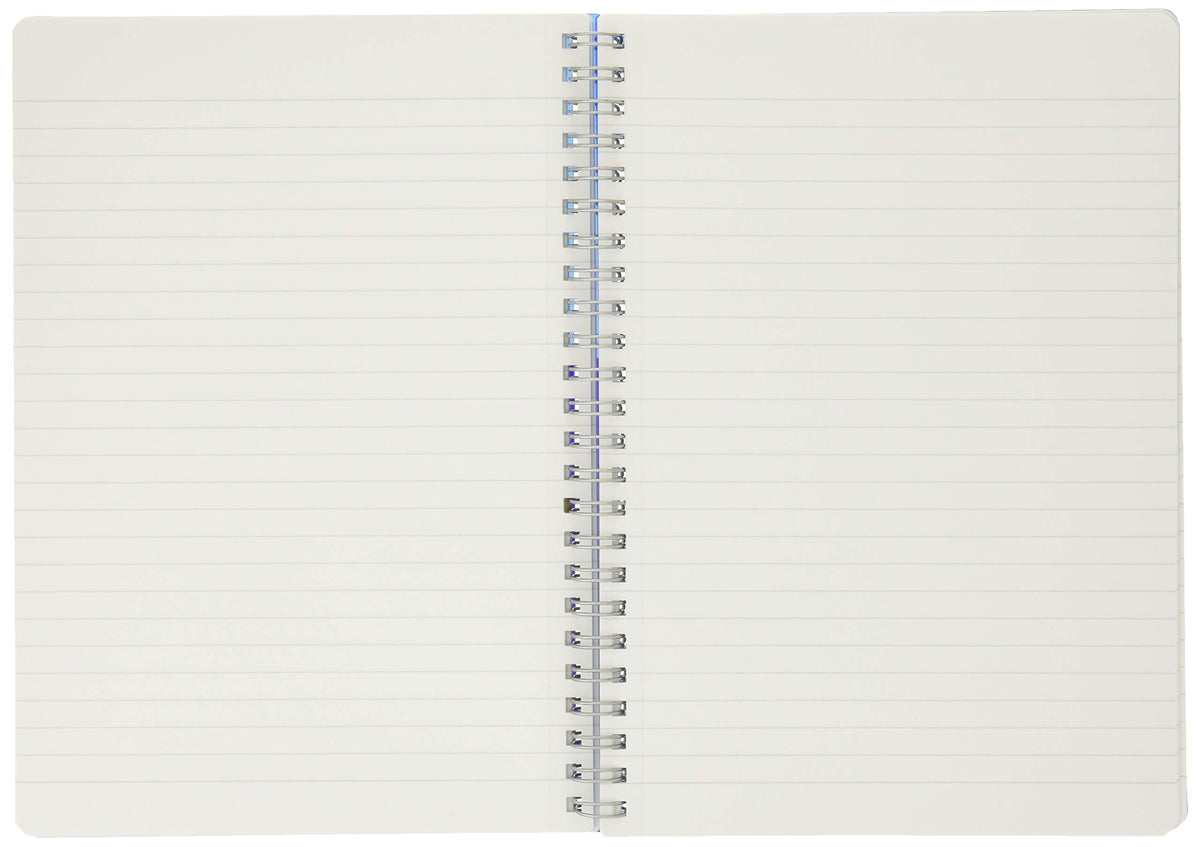 KOKUYO Bi-COLOR A5 Ring Notebook in Blue for Easy Organization