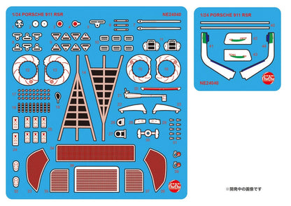 PLATZ 1/24 Racing Series 911 Type 991 RSR 2018 Model Detail Parts