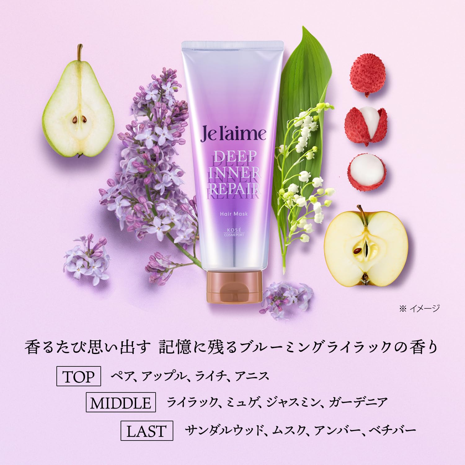 JuReaume Layered Deep Inner Repair Hair Mask Treatment 200ml