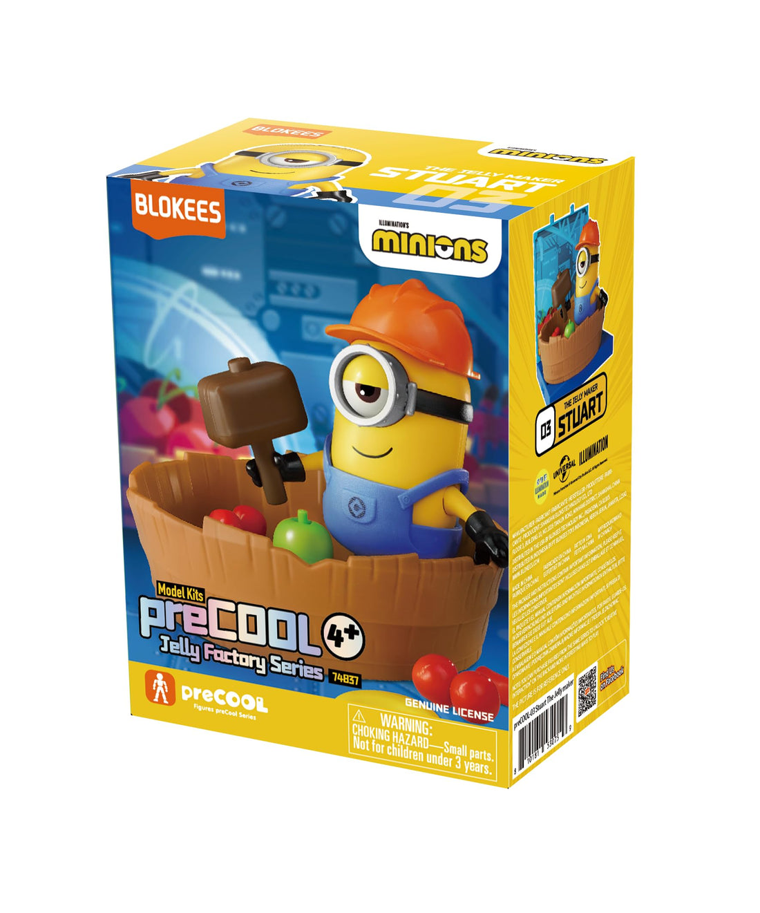 BLOKEES Minions 03 Stuart Jelly Maker Plastic Model Kit