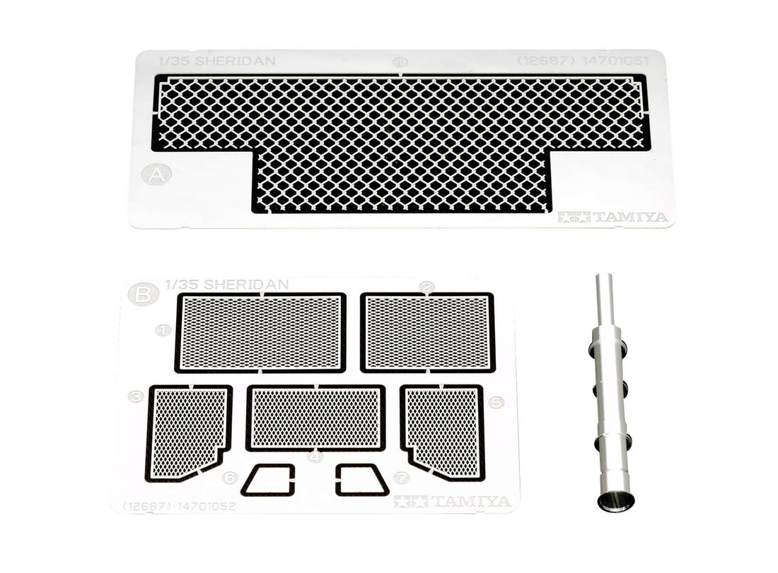 TAMIYA 1/35 Scale Model Detail Parts Set for M551 Sheridan Tank