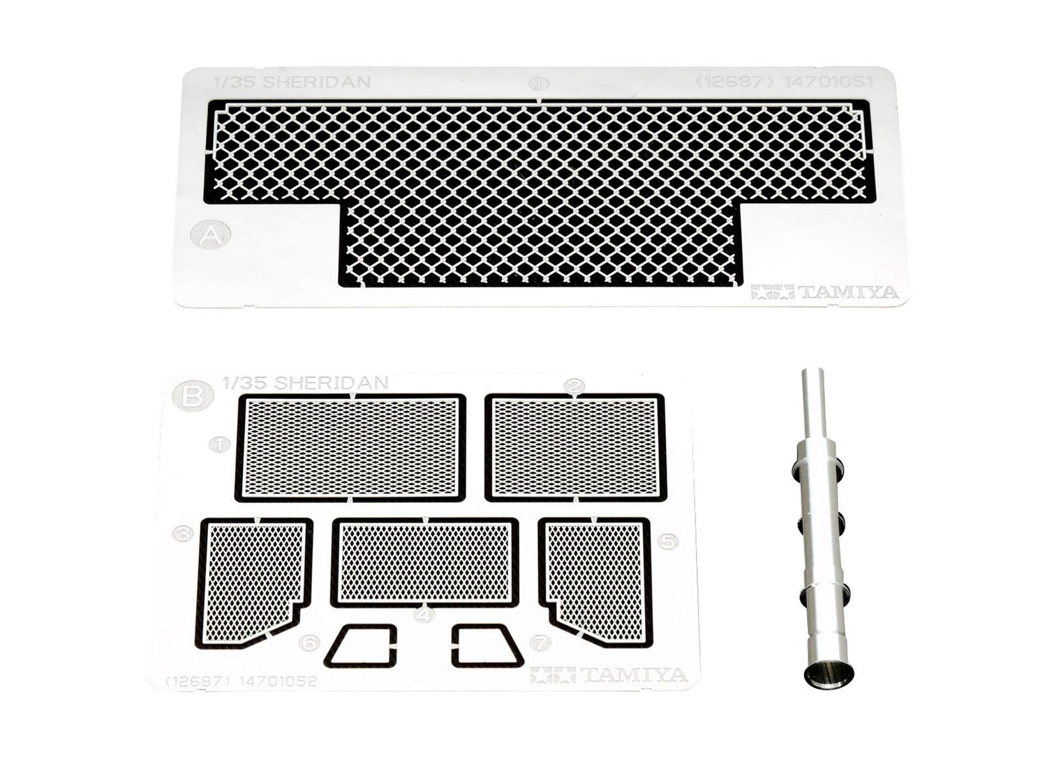 TAMIYA 1/35 Scale Model Detail Parts Set for M551 Sheridan Tank