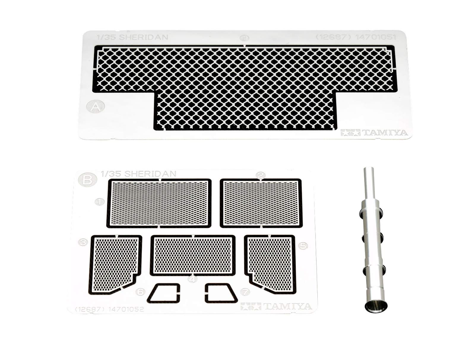 TAMIYA 1/35 Scale Model Detail Parts Set for M551 Sheridan Tank