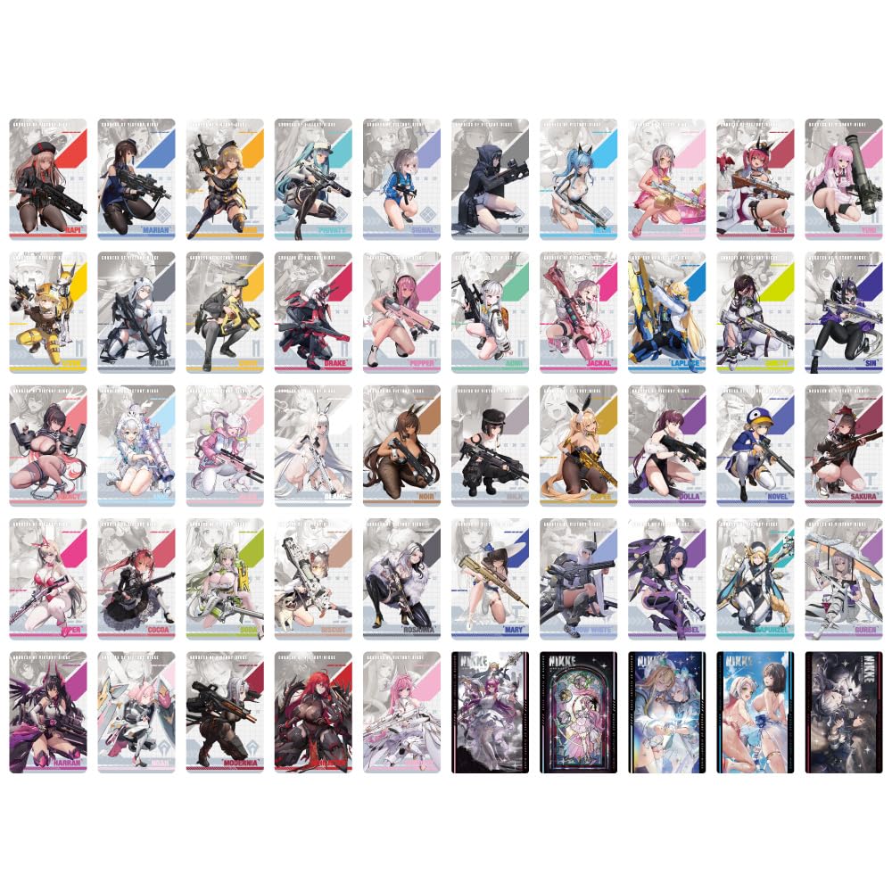 ALGERNON PRODUCT NIKKE Gun Girl Metal Card Collection Box 56x88mm