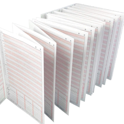 Frontier Temperature Log A5 Accordion Style for Daily Tracking