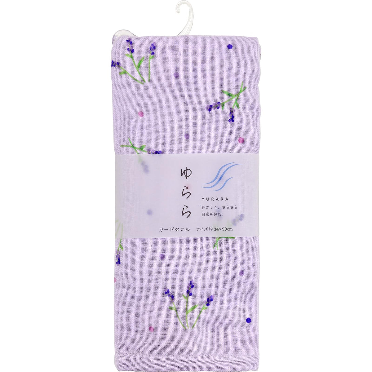 Hayashi Face Towel Set of 3 Soft Gauze Blend 34x90cm