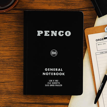 HIGHTIDE Soft PP Notebook B6 Navy for Everyday Use