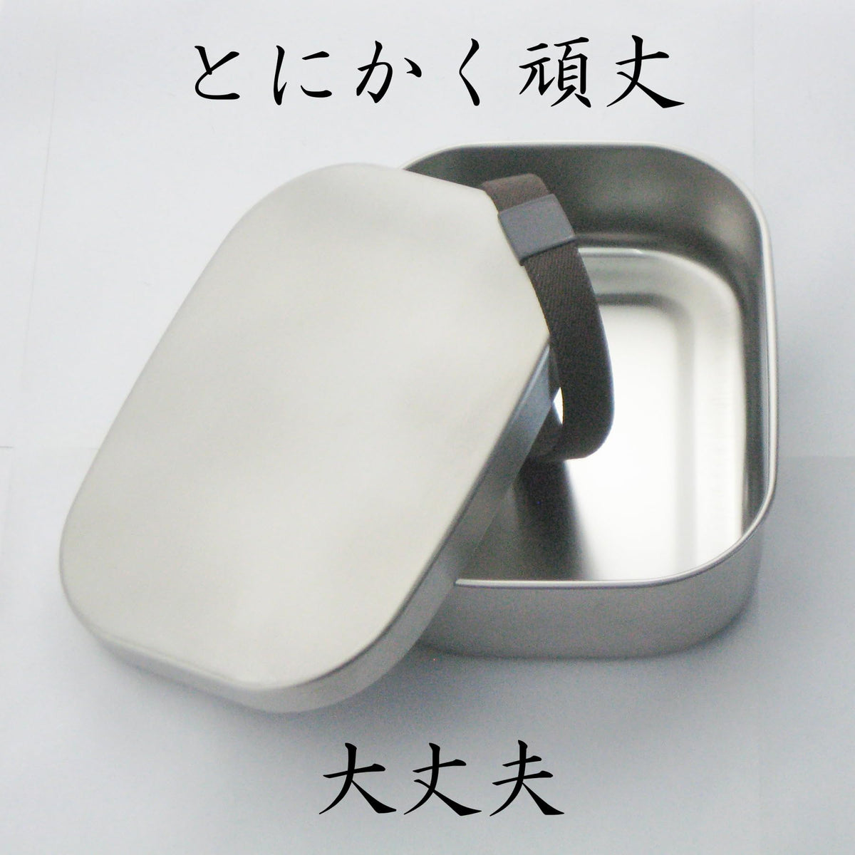 Nagao Bento Box Stainless Steel Large 700ml Dishwasher Safe