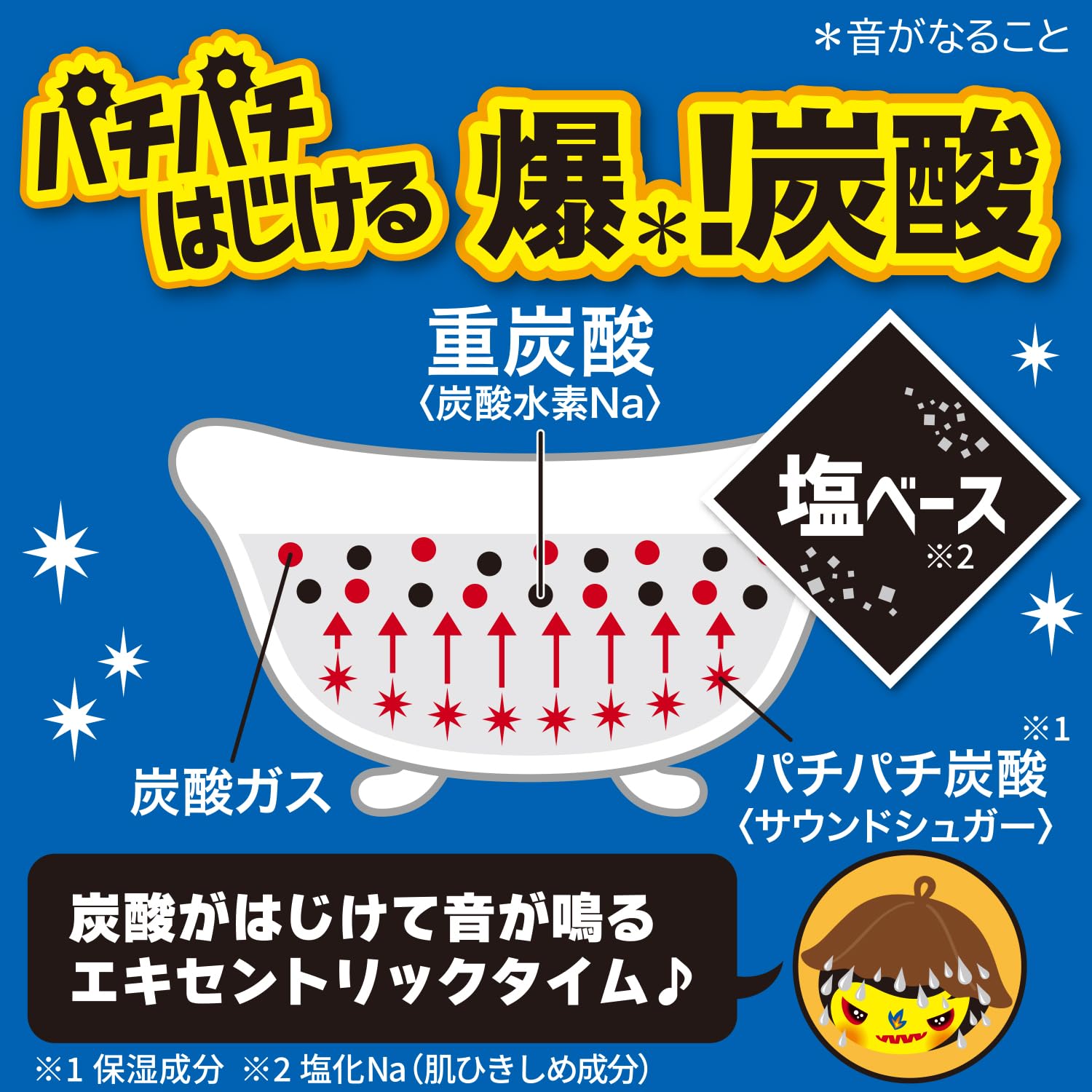 Bakuaseyu Bath Salt with Yuzu Scent 60g for Refreshing Soak