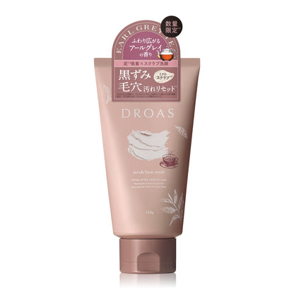 DROAS Clay Mild Scrub Wash with Earl Grey Scent 150ml