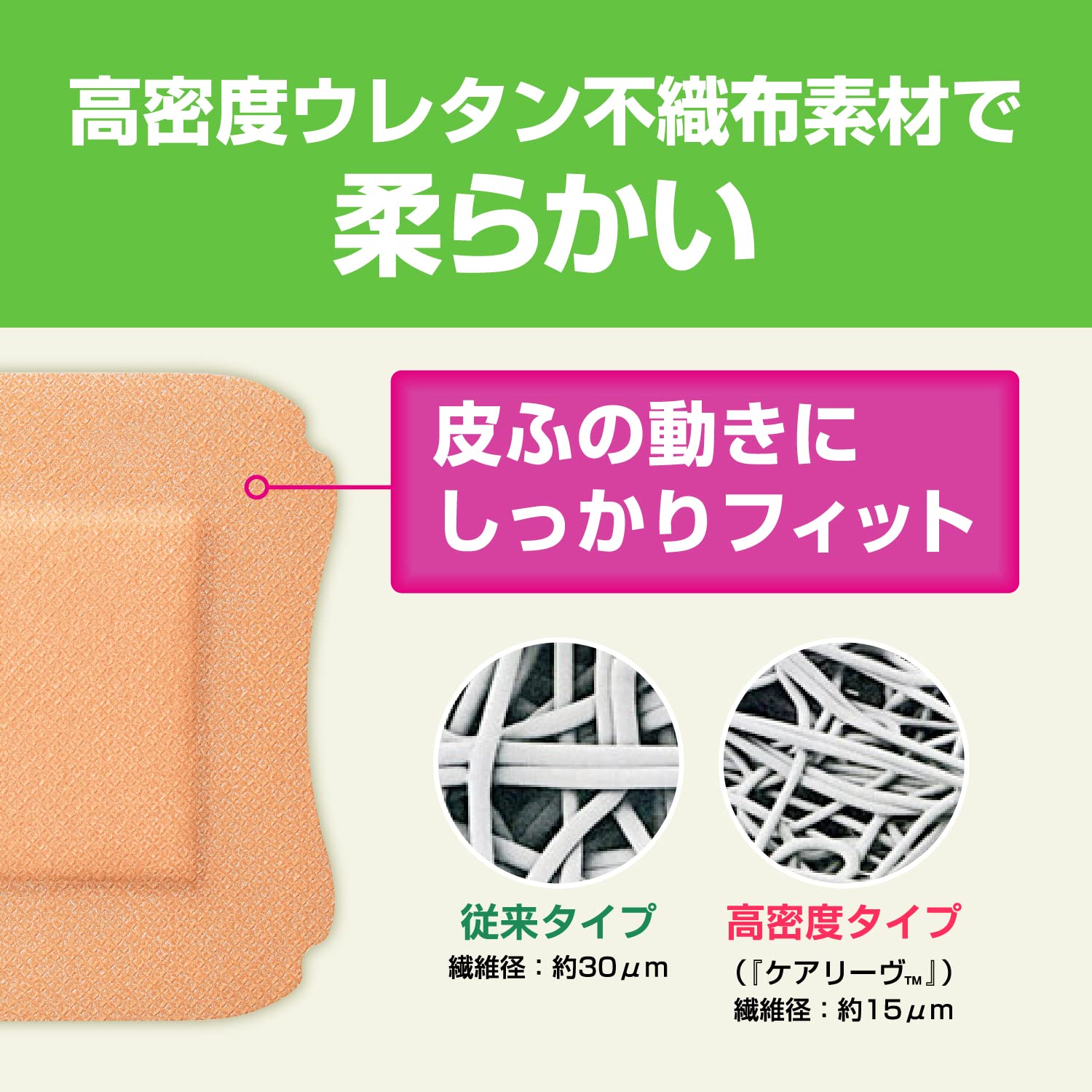 Care Leave Large Adhesive Bandages 90mm x 108mm for Elbows and Knees