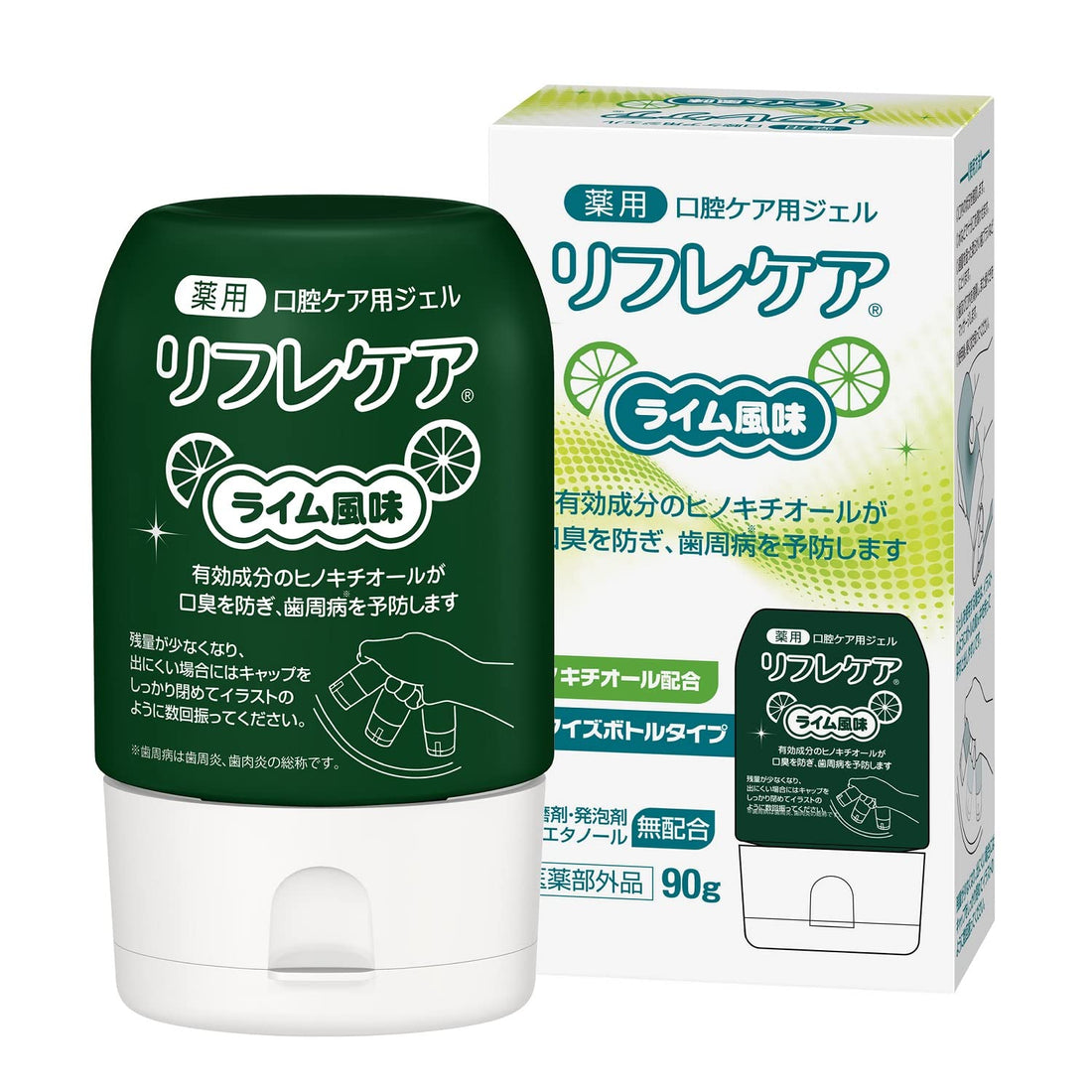 Bean Stalk Oral Care Gel Refresh Care Lime Flavor 90g