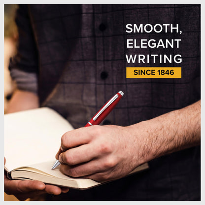 Cross Rollerball Pen Red AT0112-19 for Smooth Writing Experience
