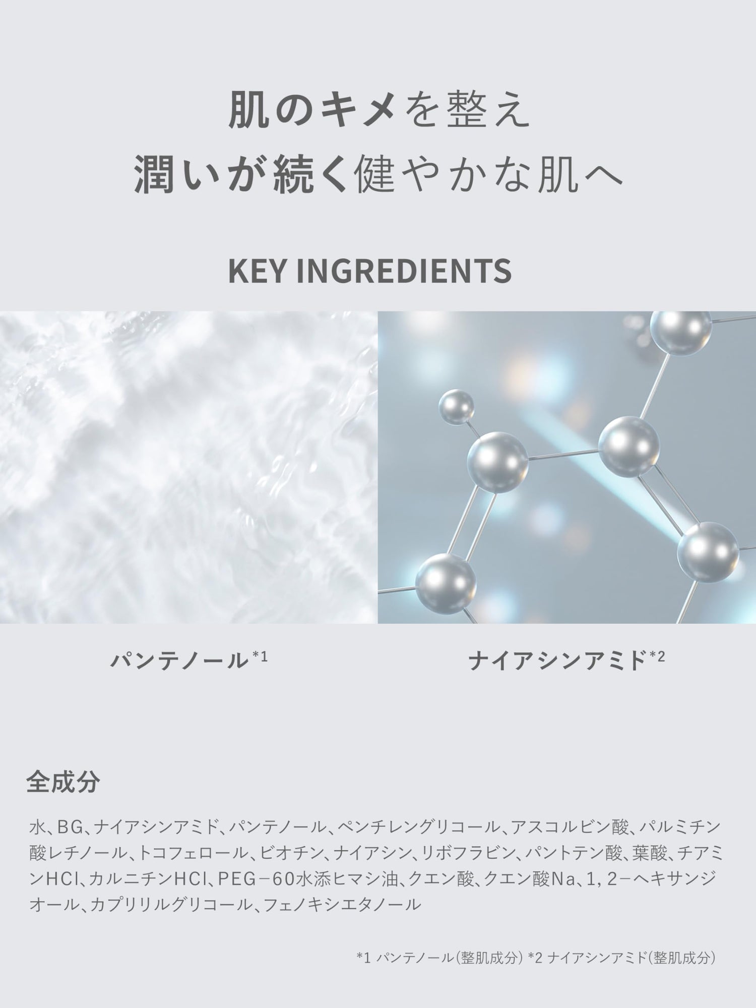 SHIMBI Method Pantenol and Niacinamide Mist 50ml for Japanese Skincare