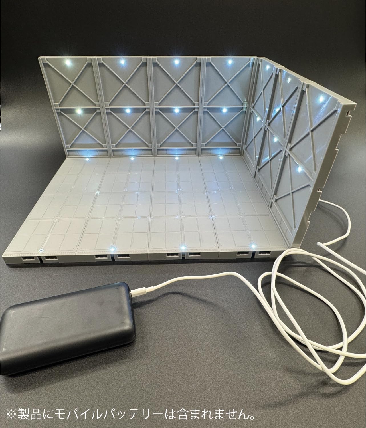HMA LED Storage Shed Model Type A with LED Lights