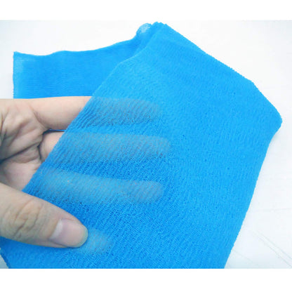 Ohe Nylon Towel Set 28cm x 100cm Firm Texture Blue