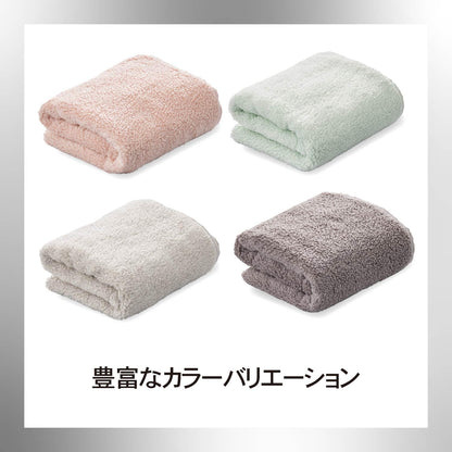 Towel Kenkyujo Hair Care Towel 100% Cotton Light Gray 40x100cm