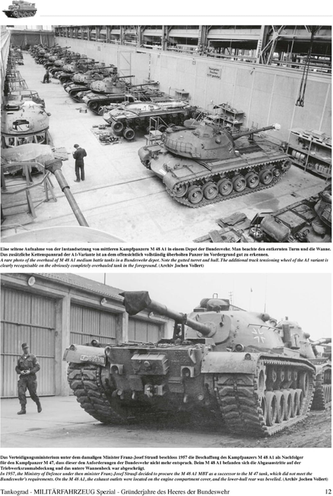 Tankograd 1/35 Scale Model Book on Early German Bundeswehr Vehicles