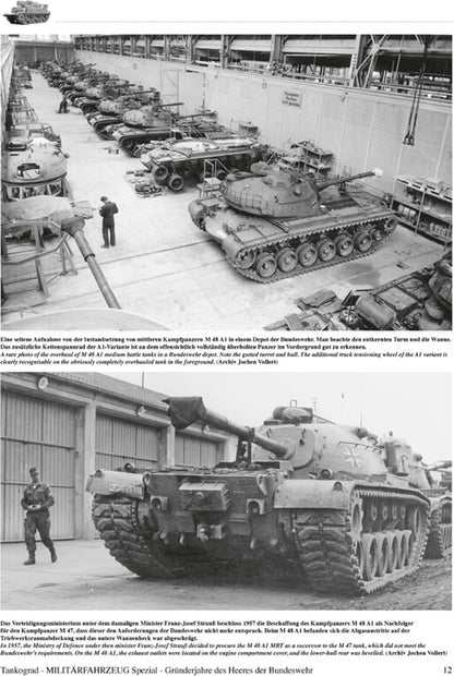 Tankograd 1/35 Scale Model Book on Early German Bundeswehr Vehicles
