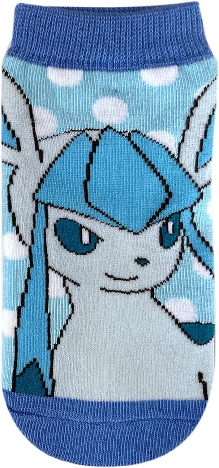 Small Planet Character Socks Pokémon Glaceon Kids Size 13-18cm