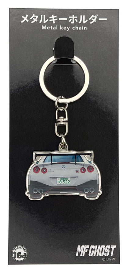 16directions Metal Keychain Featuring Nissan GT-R R35 Nismo Design