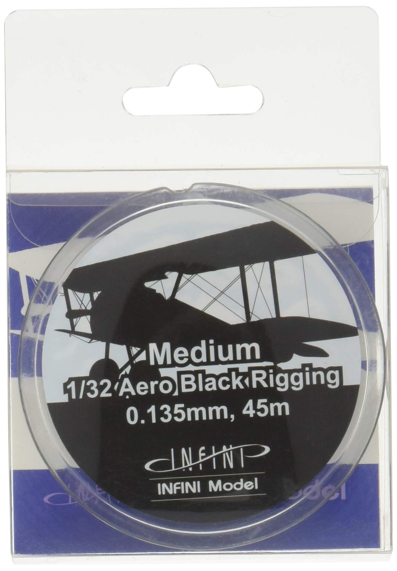 Infinity Model Medium Aero Rigging 0.135mm x 45m for 1/32 Scale Models