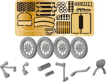 Passion Models 1/35 KS600 Sidecar Detail Upgrade Set for Tamiya Models