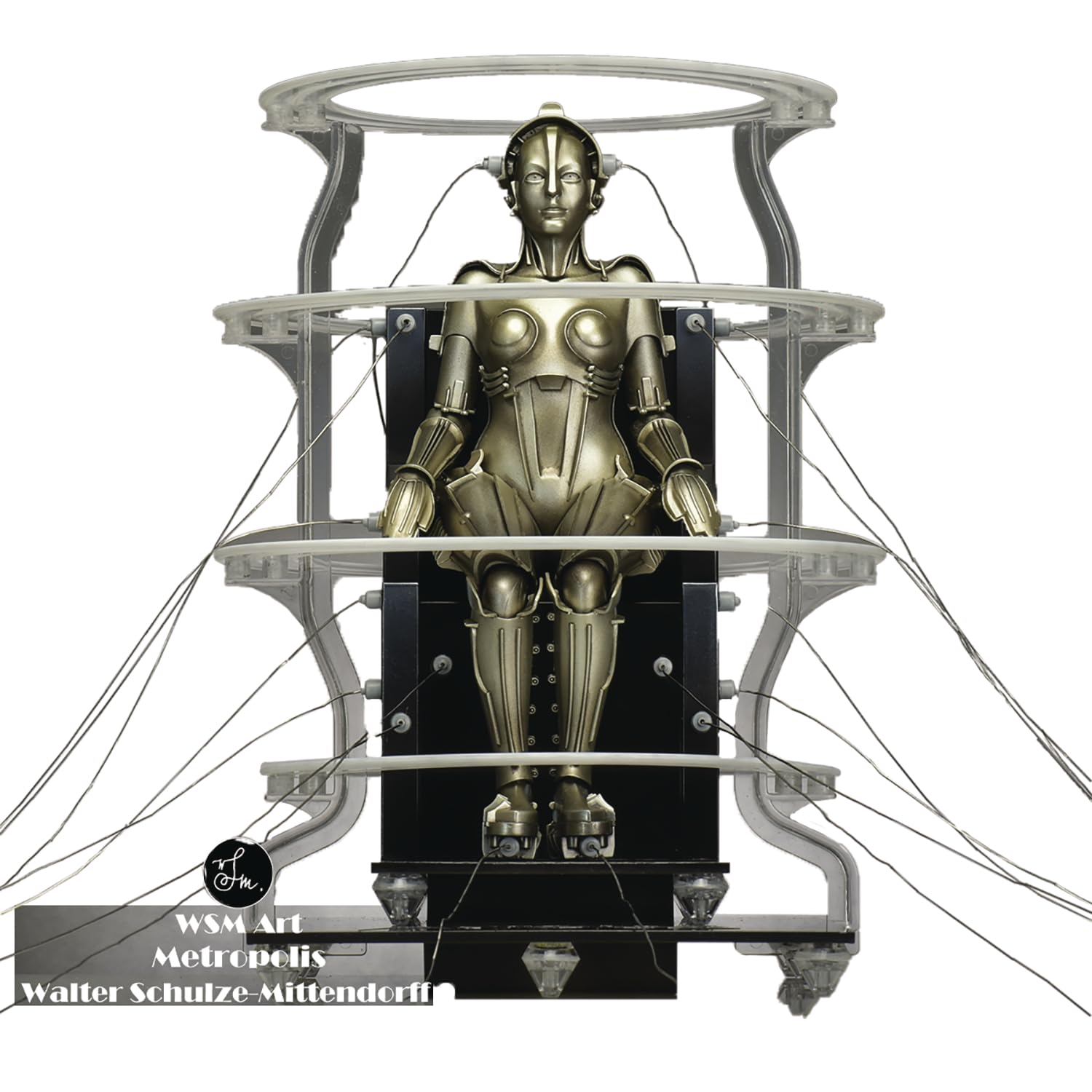 X PLUS Metropolis Maschinenmensch Model Kit 1/8 Scale Unpainted