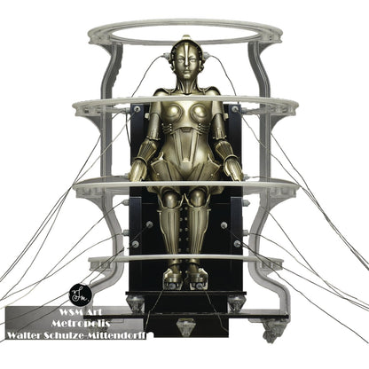X PLUS Metropolis Maschinenmensch Model Kit 1/8 Scale Unpainted