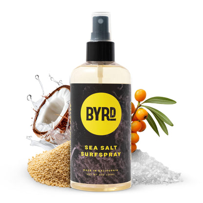 BYRD Texturizing Surf Spray 177ml for Effortless Beach Waves