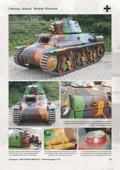 Tankograd Military Model Reference Book MFZ-No.92