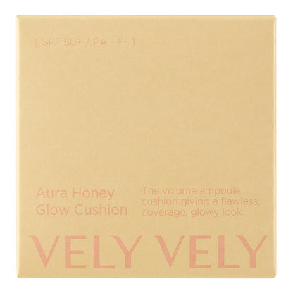 VELY VELY Aura Honey Glow Cushion 15g for Radiant Skin