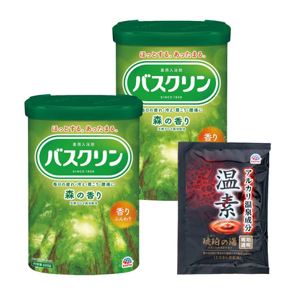 Baskin Bath Crystals Forest Scent 600g Relaxing Bath Soak