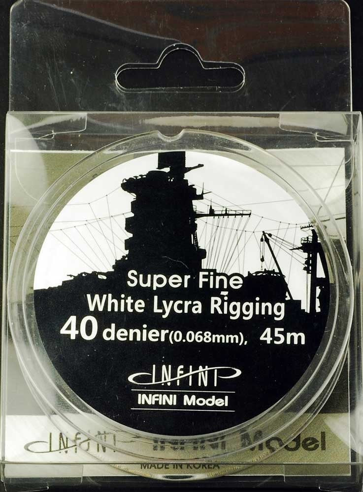 Infini Model Super Fine Rigging 0.068mm Diameter 45m for Scale Models