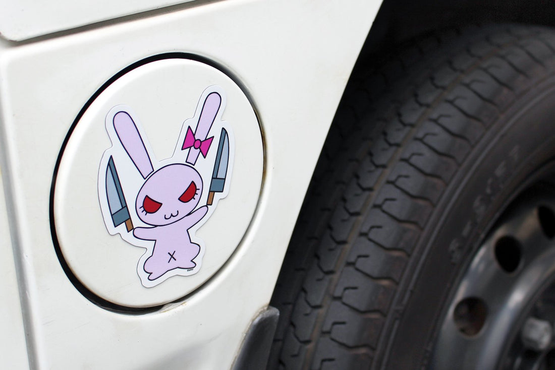 PLATZ Girls und Panzer Movie Symbol Magnet Rabbit Team