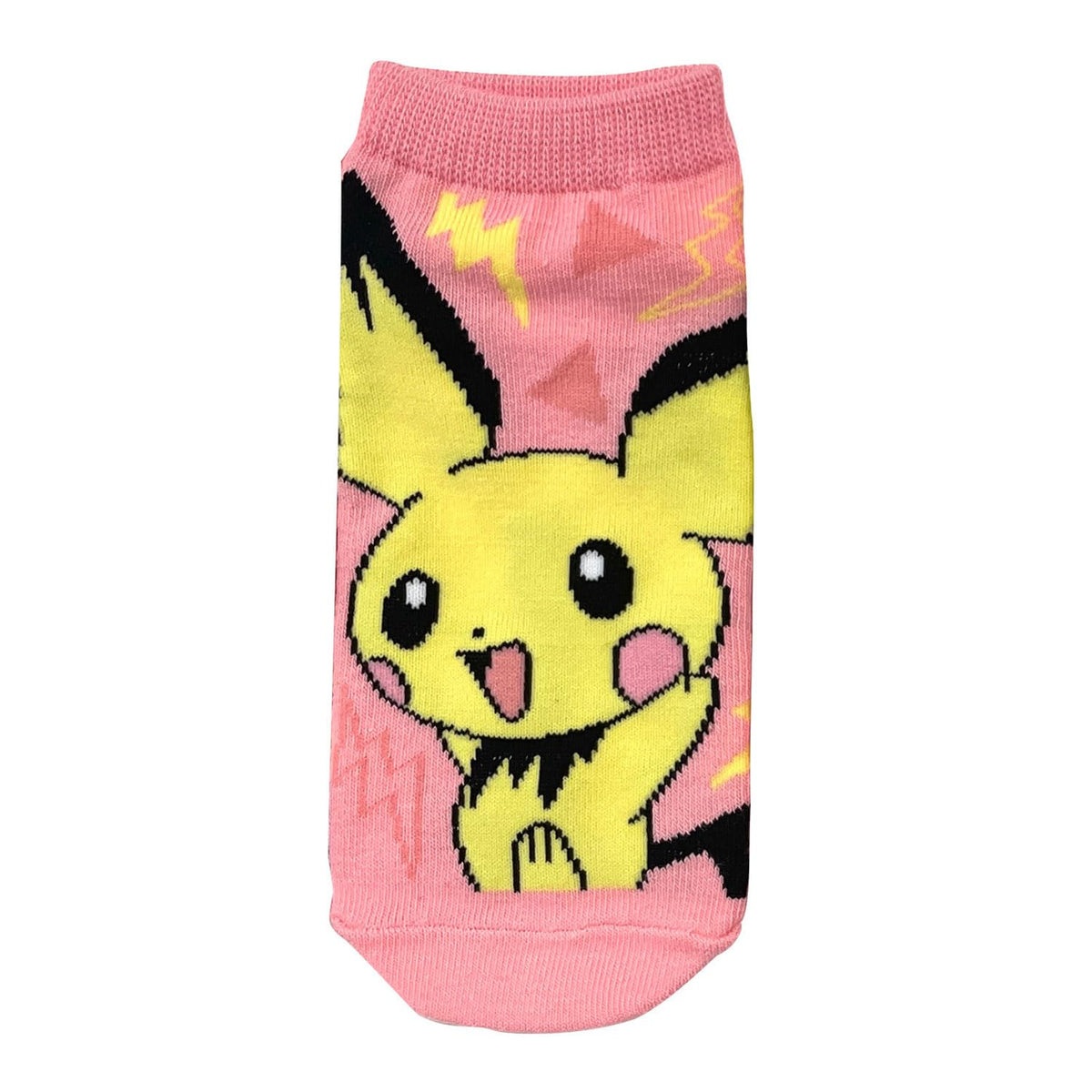 Small Planet Pokémon Character Socks Featuring Pikachu and Pichu for Juniors