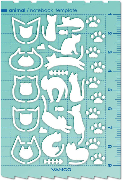 Vanco Notebook Template Animal Design for Creative Projects