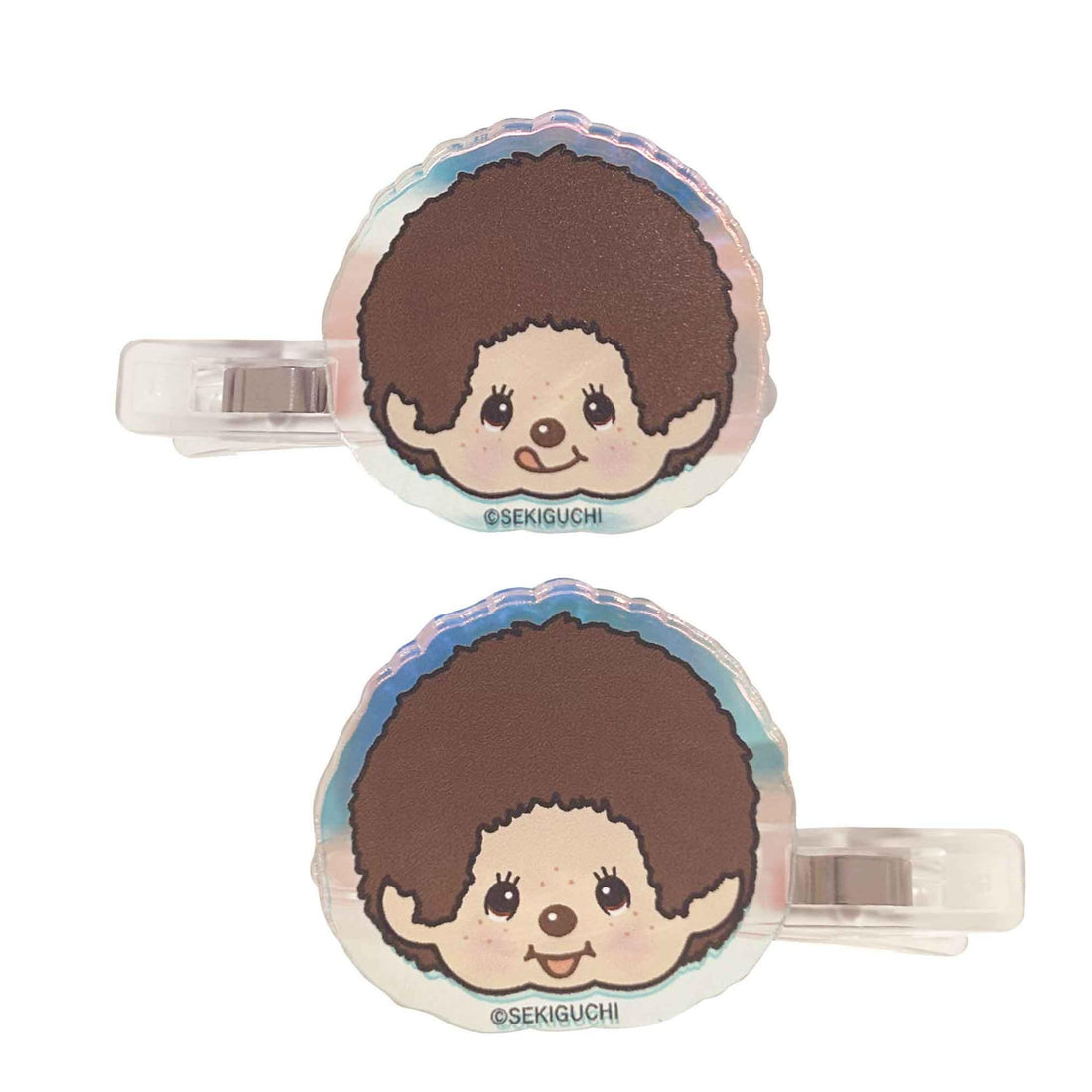 アイプランニング Acrylic Hair Clip with Monchhichi Design 40mm
