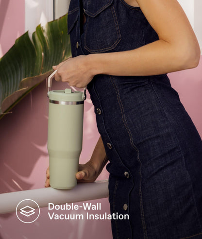 Stanley 1913 Ice Flow Flip Straw 2.0 Vacuum Insulated Tumbler 20oz